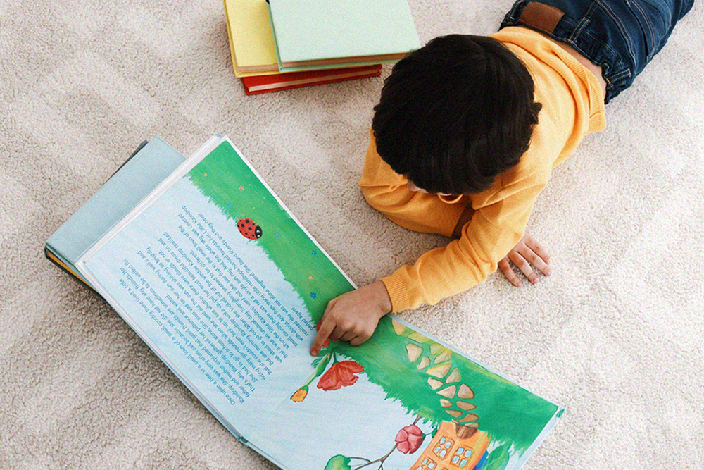 5歳までの子供を対象に毎月本が届く「想像図書館」