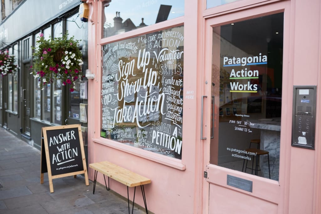 ロンドン市民の環境活動をつなぐパタゴニアのポップアップカフェ