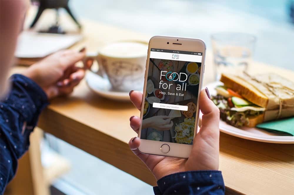 レストランの売れ残りメニューを格安で買えるアプリ「FoodForAll」